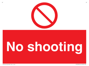 No shooting